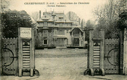 Draveil * Champrosay * Le Sanatorium Des Cheminots * La Section Femmes * établissement Médical - Autres & Non Classés