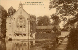 Montgeron * Le Moulins De Senlis Sur L'yerres * Pêche Pêcheur à La Ligne - Montgeron