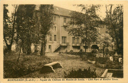 Montgeron * La Façade Du Château Du Moulin De Senlis * Côté Parc Et Rivière Yères - Montgeron