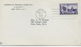 3671  FDC  Madison 1948, Wis.USA - 1941-1950
