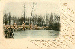 Montgeron * La Passerelle Sur L'yerre * Le Pont - Montgeron