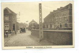 Holsbeek Gemeenteplaats En Dorpstraat ( Geplooid ) - Holsbeek
