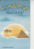 CINEMA NIGHTS  Sepatel 1999  Luxe    : Egypte Pyramide - Cinécartes