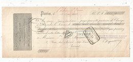 Lettre De Change, 1904 , Compagnie Des Cristalleries De Baccarat , Paris,  2 Scans, Frais Fr 1.75 E - Letras De Cambio