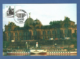 BRD 1997 Mi.Nr.1936 A , Brühlsche Terrasse Dresden/Sehenswürdigkeiten (XXI)- Maximum Card- Erstausgabe Berlin 14.08.1997 - 1981-2000