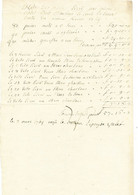 Facture De Boulangerie De Février 1764au Comte De Lanoi ( De Lannoy ) - ... - 1799