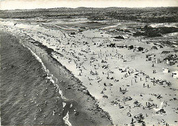 - Cpsm -ref-AA769- Vendée - Saint Hilaire De Riez - St Hilaire De Riez - Vue Aerienne Plage De Sion Sur L Ocean - - Saint Hilaire De Riez