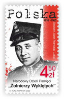 Poland 2022 / National Day Of Remembrance Of The Blind Soldiers, Sergeant Jozef Franczak Polish Army Soldier MNH** New! - Ungebraucht