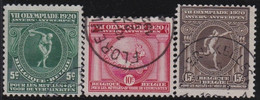 Belgie    .    OBP   .   179/181       .     O      .   Gestempeld     . /.    Oblitéré - Used Stamps