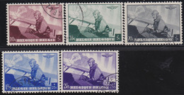 Belgie    .    OBP   .     466/470    .     O      .   Gestempeld     . /.    Oblitéré - Used Stamps