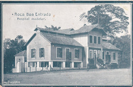 POSTCARD PORTUGAL - AFRICA - SÃO TOME AND PRINCIPE - OLD PORTUGUESE COLONY - ROÇA BOA ESTRADA - HOSPITAL MODELAR - Santo Tomé Y Príncipe