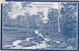 POSTCARD PORTUGAL - AFRICA - SÃO TOME AND PRINCIPE - OLD PORTUGUESE COLONY - ROÇA BOA ENTRADA - COMPORTA - Sao Tome Et Principe