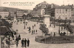 Clermont Ferrand * 1908 * De La Place De Jaude , Je Pense à Vous ! - Clermont Ferrand