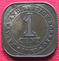 Malaya And British Borneo 1 Cent 1957 - Sonstige – Asien