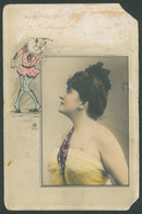 GIRL Vintage Postcard Fashion - Mode