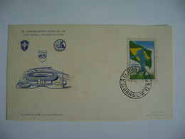 BRAZIL - SHEET IV WORLD FOOTBALL / SOCCER CHAMPIONSHIP IN 24/06/1950 IN THE STATE - 1950 – Brazilië