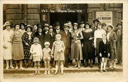 Le Mont Dore * Carte Photo Photographe * Groupe D'élégants Devant Le Grand Casino Kursaal ? - Le Mont Dore