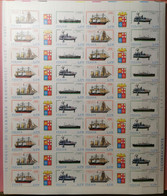 ITALIA 1977 NAVI - Feuilles Complètes