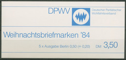 Berlin Der Paritätische DPW 1984 Weihnachten (729) MH W 2 Postfrisch (C60301) - Postzegelboekjes
