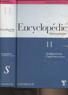 Encyclopédie Thématique T.11 - Abolitionnisme - Cognitives (sciences) - Sciences Humaines, Vol.1 - Collectif - 2005 - Encyclopédies