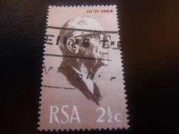 Rsa - Célébrité - 2 1/2 C. - Multicolore - Oblitéré - Année 1968 - - Gebraucht