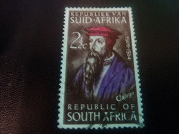 Republiek Van Suid-Africa - Calvyn (1509-1564) - 2 1/2 C. - Multicolore - Oblitéré - Année 1968 - - Used Stamps