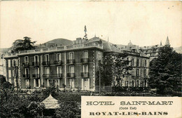 Royat Les Bains * Hôtel SAINT MART - Royat