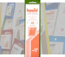 Original Hawid® Klemmtaschen, Je 25 Streifen, Länge 210 Mm - Höhe 43 Mm - Glasklar (HA2043) +++ NEU OVP +++ - Enveloppes Transparentes