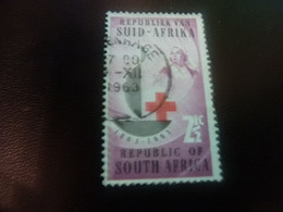 Republiek Van Suid-Africa - Croix-Rouge - 2 1/2 C. - Multicolore - Oblitéré - Année 1963 - - Gebraucht