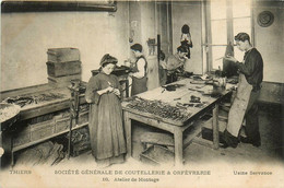 Thiers * Société Générale De Coutellerie & Orfèvrerie Usine SERVANCE , Atelier De Montage - Thiers