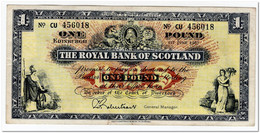 THE ROYAL BANK OF SCOTLAND,1 POUND,1967,P.325b,VF-XF - 5 Pond