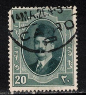 EGYPT Scott # 99 Used - Pulled Perf Top Left - Oblitérés