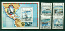 Cayman Is 1984 Lloyd's List + MS MUH - Iles Caïmans