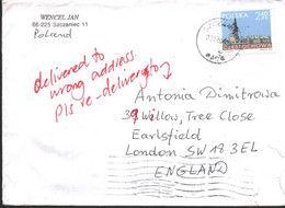 Mailed Cover With Stamp Architecture 2006 From Poland - Cartas & Documentos