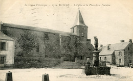 S7776 Cpa 23 Royère - L'Eglise Et La Place De La Fontaine - Royere