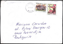 Mailed Cover With Stamps Architecture  2001  Zodiac Scorpio 1996 From Poland - Cartas & Documentos