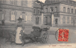 45-GIEN- VOITURE A CHIENS - Gien