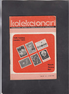 YUGOSLAVIA, STAMPS/NUMISMATICS MAGAZINE, "KOLEKCIONARI",  # 28/1982, United Nations Stamps  (003) - Otros & Sin Clasificación