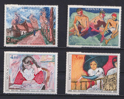 Lot De Timbres Neufs De Monaco De 1980 Expo De Peinture YT N° 1241 à 1244 LUXE Collection - Neufs