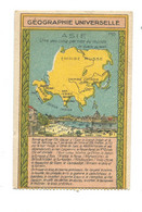 Chromo Asie Empire Russe Géographie Universelle Pub: Chocolat LOUIT 95 X 62 Bien 2 Scans - Louit