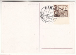 Allemagne - Empire - Carte Postale De 1941 - Oblit Wien - Leipziger Messe - Storia Postale