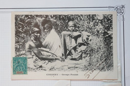 K15 GUINEE BELLE CARTE 1904  CONAKRY POUR MOULINS FRANCE+ AFFRANCH. PLAISANT - Brieven En Documenten