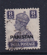 Pakistan: 1947   KGVI 'Pakistan' OVPT    SG11    8a     Used - Pakistan