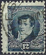 Argentina 1893 - Mi 89 XA - YT 100 ( Mariano Moreno ) Perf. 11½ - Ungebraucht