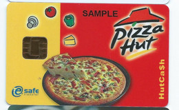 Pizza Hut Sample Card Hut Cash Safe Transfer Hutcash Hutca$h (BA0615 - Cartes De Salon Et Démonstration