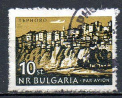 BULGARIE. PA 88 Oblitéré De 1962. Avion Survolant Tirnovo. - Airmail