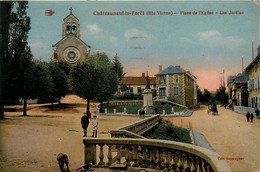 Châteauneuf La Forêt * La Place De L'église * Les Jardins - Chateauneuf La Foret