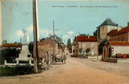 Linards * La Rue Principale Vue Du Champ De Foire * Automobile Voiture Ancienne - Autres & Non Classés