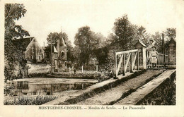 Montgeron * Crosne Crosnes * Le Moulin De Senlis * La Passerelle Pont - Montgeron