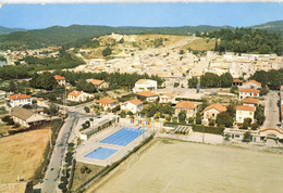 DONZERE LA PISCINE VUE GENERALE AERIENNE - Donzere